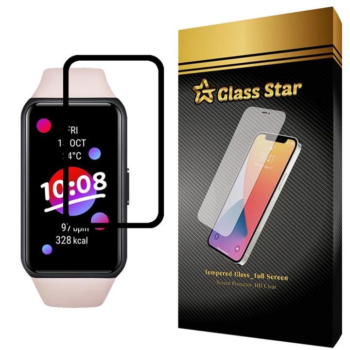 محافظ صفحه نمایش گلس استار مدل PMMA-X مناسب برای ساعت آنر Band 6 Glass Star PMMA-X Screen Protector For Watch Honor Band 6